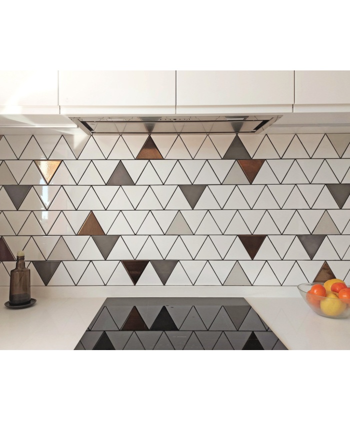 Scale Triangolo White 10.8x12.4 cm - carrelage NAIS - image 3