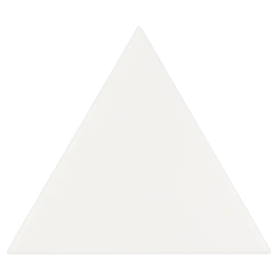 Scale Triangolo White Matt 10,8x12,4 cm