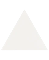Carrelage Scale Triangolo White Mat 10,8x12,4 cm - détail du carreau 2