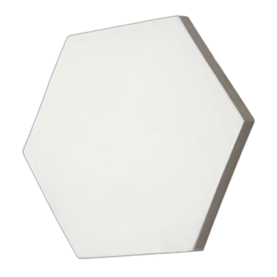 Scale Floor White Matt 11.6x10.1 cm - carrelage NAIS