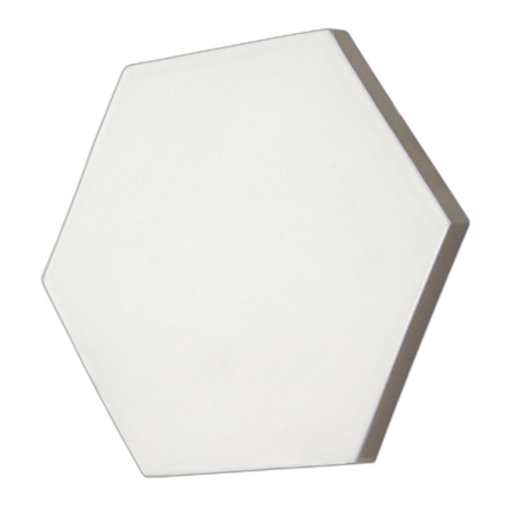 Scale Floor White Matt 11.6x10.1 cm - carrelage NAIS