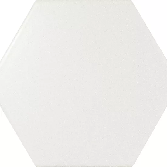 Carrelage Scale Floor White Mat 11,6x10,1 cm - détail du carreau 2