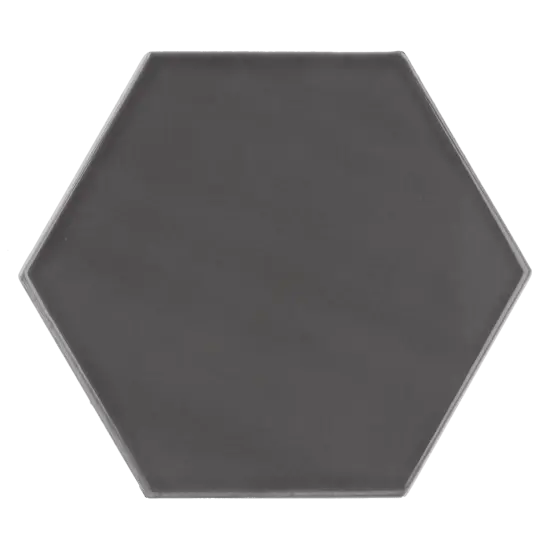 Scale Hexagon Dark Grey 12,4x10,7 cm
