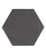 Scale Hexagon Dark Grey 12,4x10,7 cm