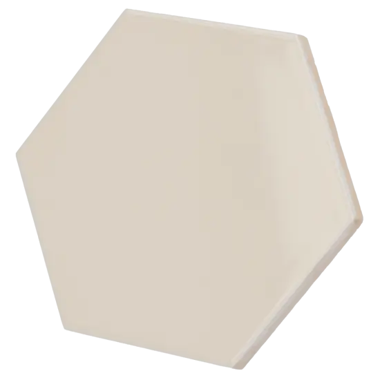 Carrelage Scale Hexagon Greige 12,4x10,7 cm - détail du carreau