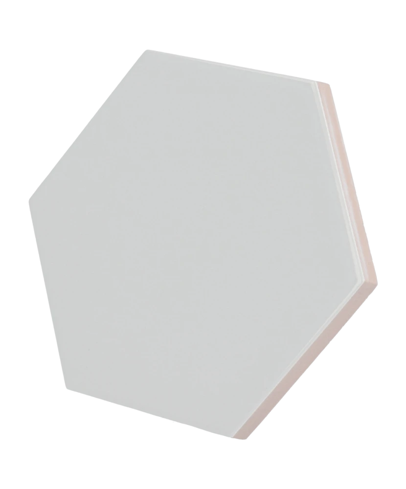 Scale Hexagon Light Grey 12.4x10.7 cm - carrelage NAIS
