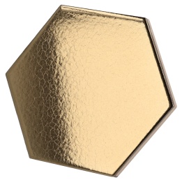Scale Hexagon Metallic 12.4x10.7 cm - carrelage NAIS