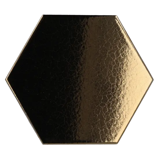 Scale Hexagon Metallic 12,4x10,7 cm