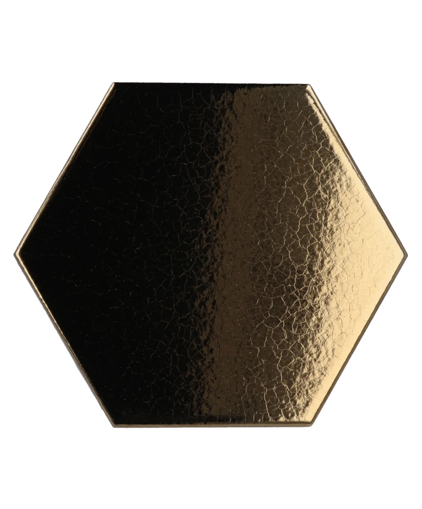 Carrelage Scale Hexagon Metallic 12,4x10,7 cm - détail du carreau 2