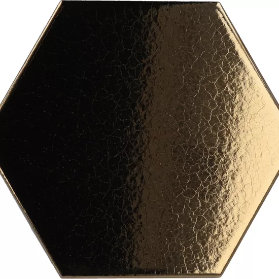 Carrelage Scale Hexagon Metallic 12,4x10,7 cm - détail du carreau 2