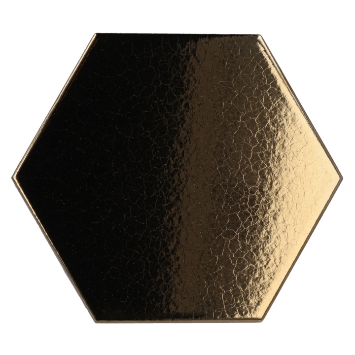Scale Hexagon Metallic 12.4x10.7 cm - carrelage NAIS - image 2