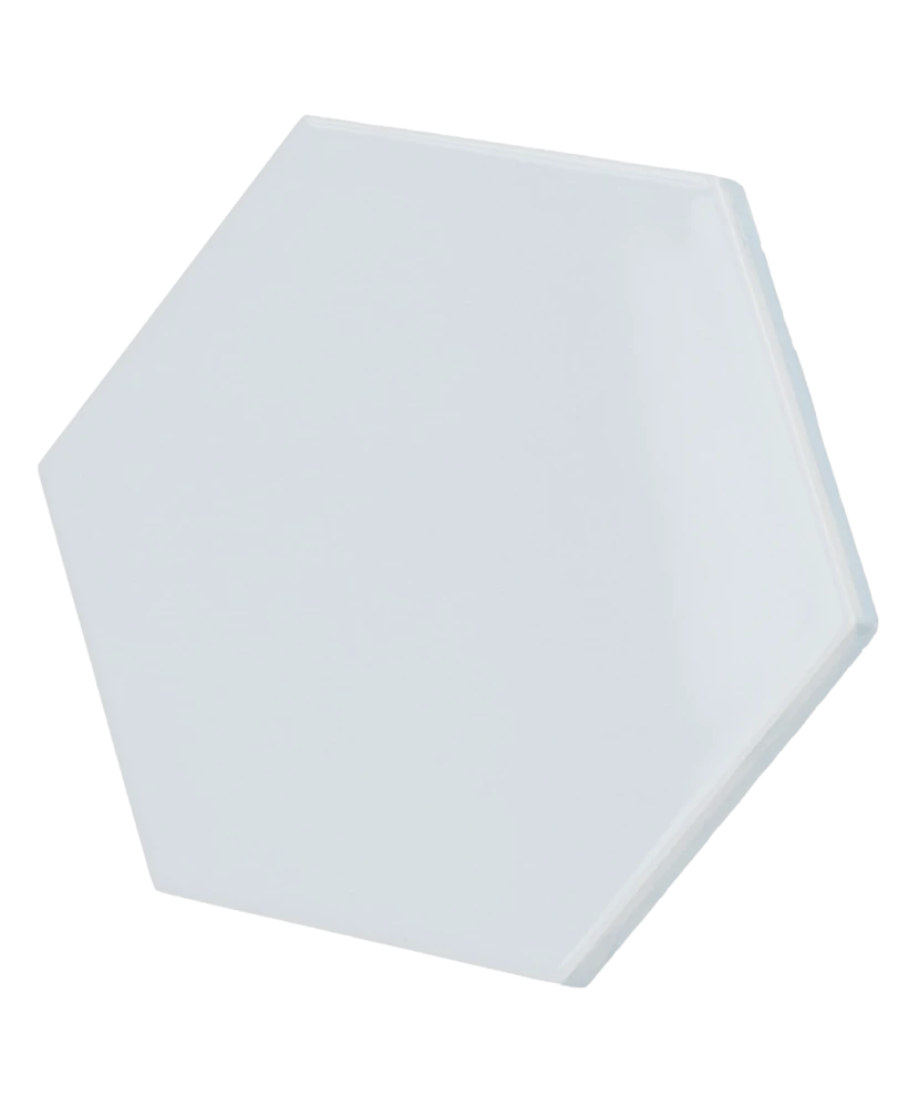Scale Hexagon Sky Blue 12.4x10.7 cm - carrelage NAIS