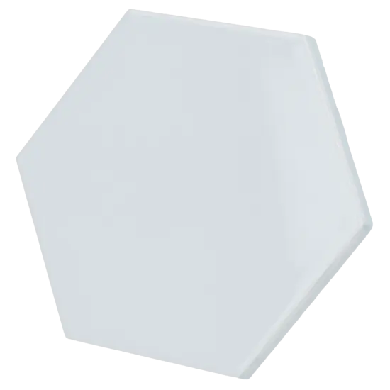 Scale Hexagon Sky Blue 12.4x10.7 cm - carrelage NAIS