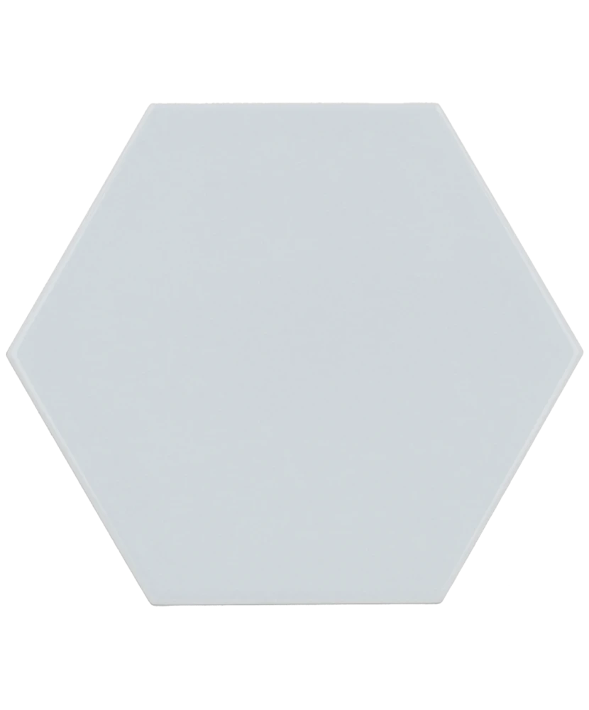 Scale Hexagon Sky Blue 12.4x10.7 cm - carrelage NAIS - image 2