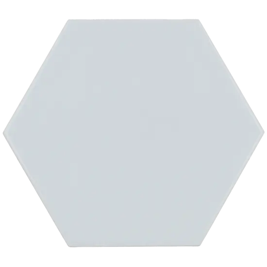 Scale Hexagon Sky Blue 12.4x10.7 cm - carrelage NAIS - image 2
