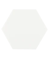 Scale Hexagon White 12.4x10.7 cm - carrelage NAIS - image 2