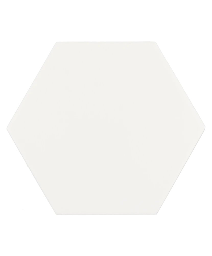 Scale Hexagon White Matt 12.4x10.7 cm - carrelage NAIS - image 2