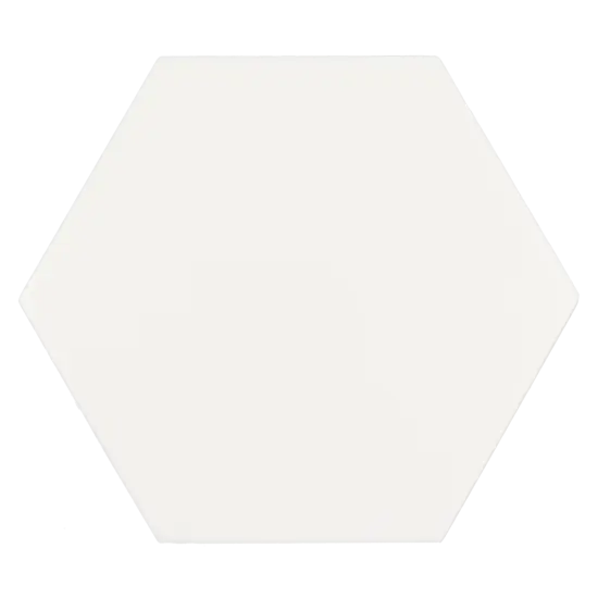 Scale Hexagon White Matt 12.4x10.7 cm - carrelage NAIS - image 2