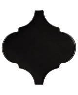 Carrelage Scale Alhambra Black 12x12 cm - détail du carreau 2