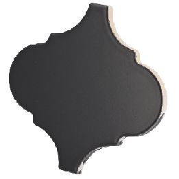 Scale Alhambra Black Matt 12x12 cm - carrelage NAIS