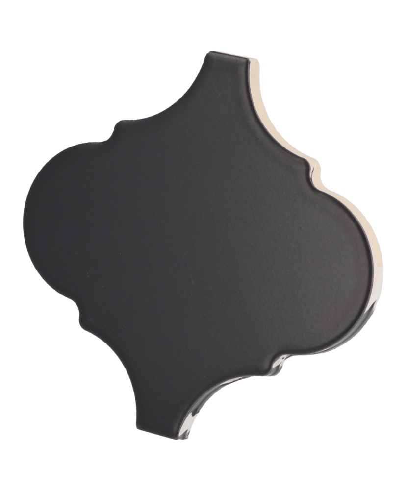 Scale Alhambra Black Matt 12x12 cm - carrelage NAIS
