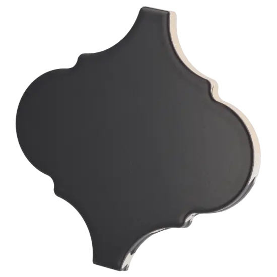 Scale Alhambra Black Matt 12x12 cm - carrelage NAIS