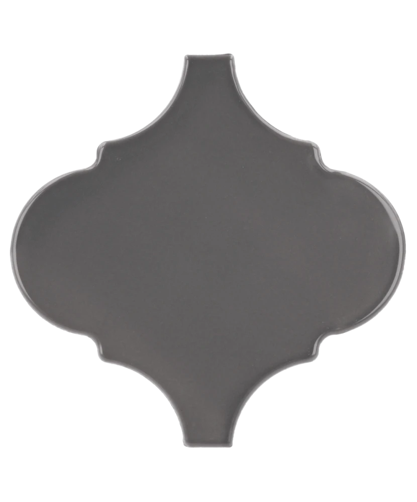 Carrelage Scale Alhambra Dark Grey 12x12 cm - détail du carreau 2