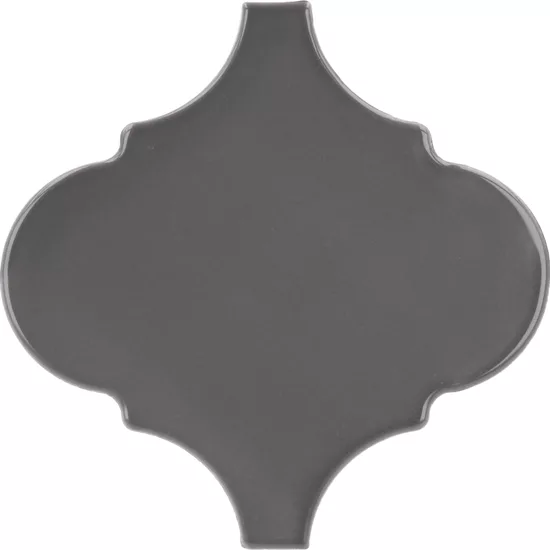 Carrelage Scale Alhambra Dark Grey 12x12 cm - détail du carreau 2