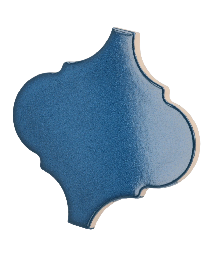 Carrelage Scale Alhambra Electric Blue 12x12 cm - détail du carreau