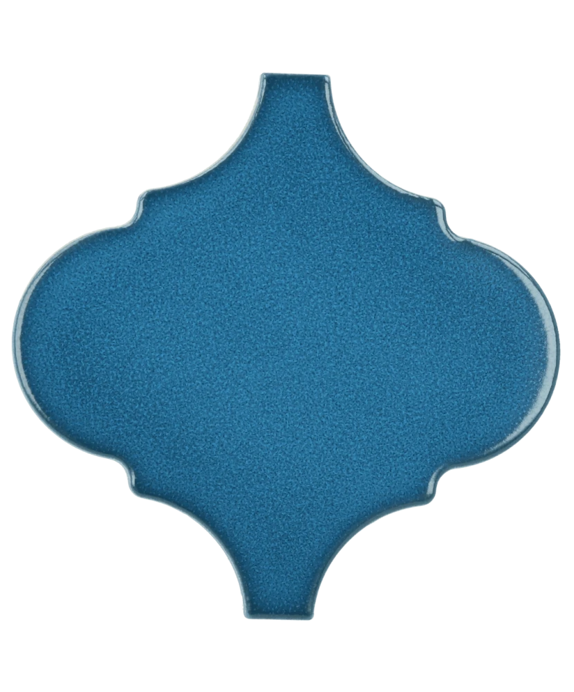 Carrelage Scale Alhambra Electric Blue 12x12 cm - détail du carreau 2