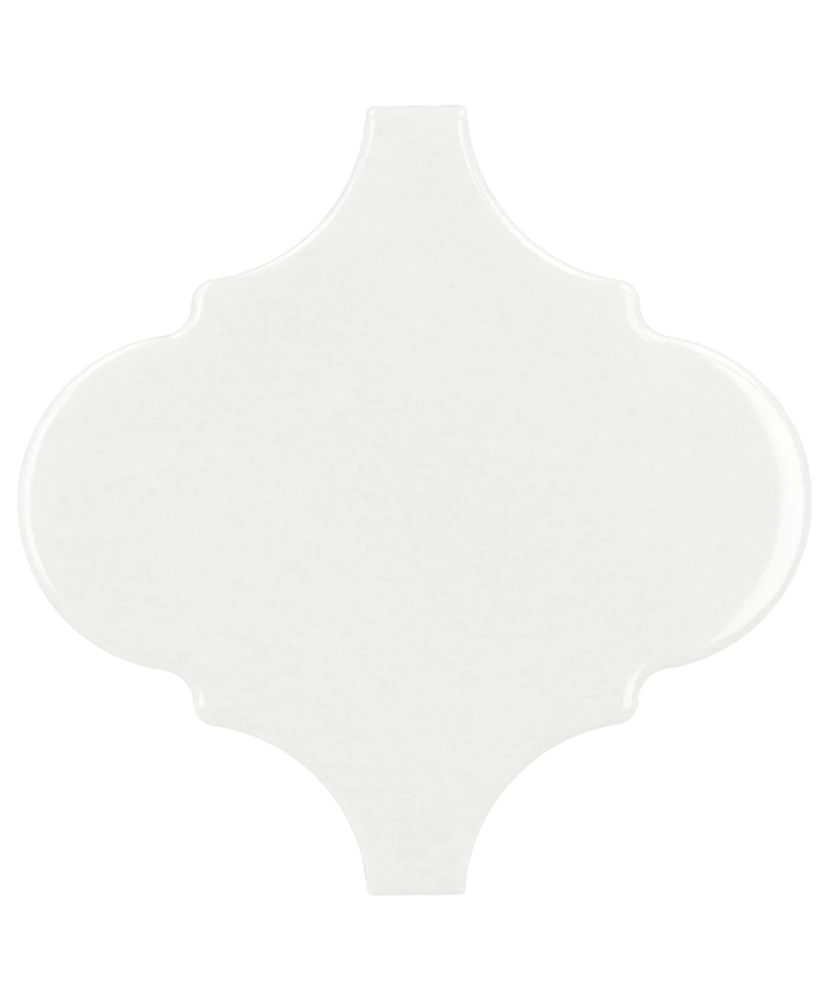Carrelage Scale Alhambra White 12x12 cm - détail du carreau 2