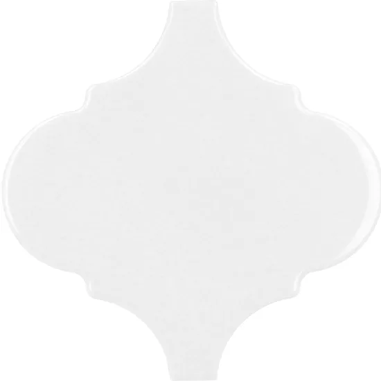 Carrelage Scale Alhambra White 12x12 cm - détail du carreau 2