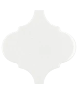 Carrelage Scale Alhambra White 12x12 cm - détail du carreau 2