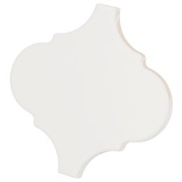 Scale Alhambra White Matt 12x12 cm - carrelage NAIS