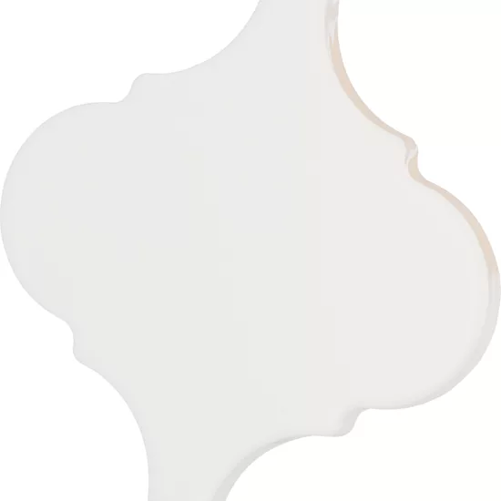 Carrelage Scale Alhambra White Mat 12x12 cm - détail du carreau