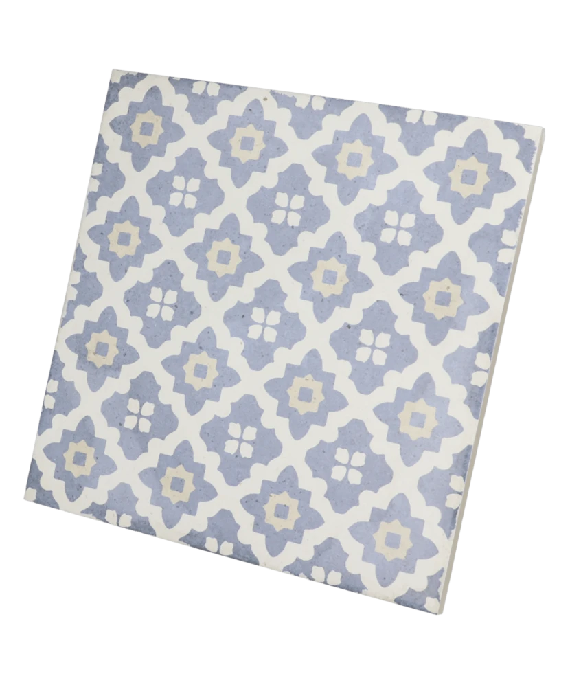 Carrelage Art Nouveau Alameda Colour 20x20 cm - vue latérale du carreau