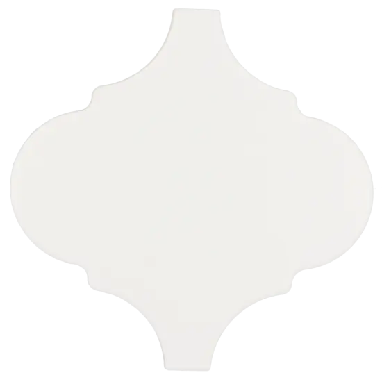 Scale Alhambra White Matt 12x12 cm