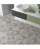 Carrelage Urban Arco Silver 20x20 cm - vue d’ambiance