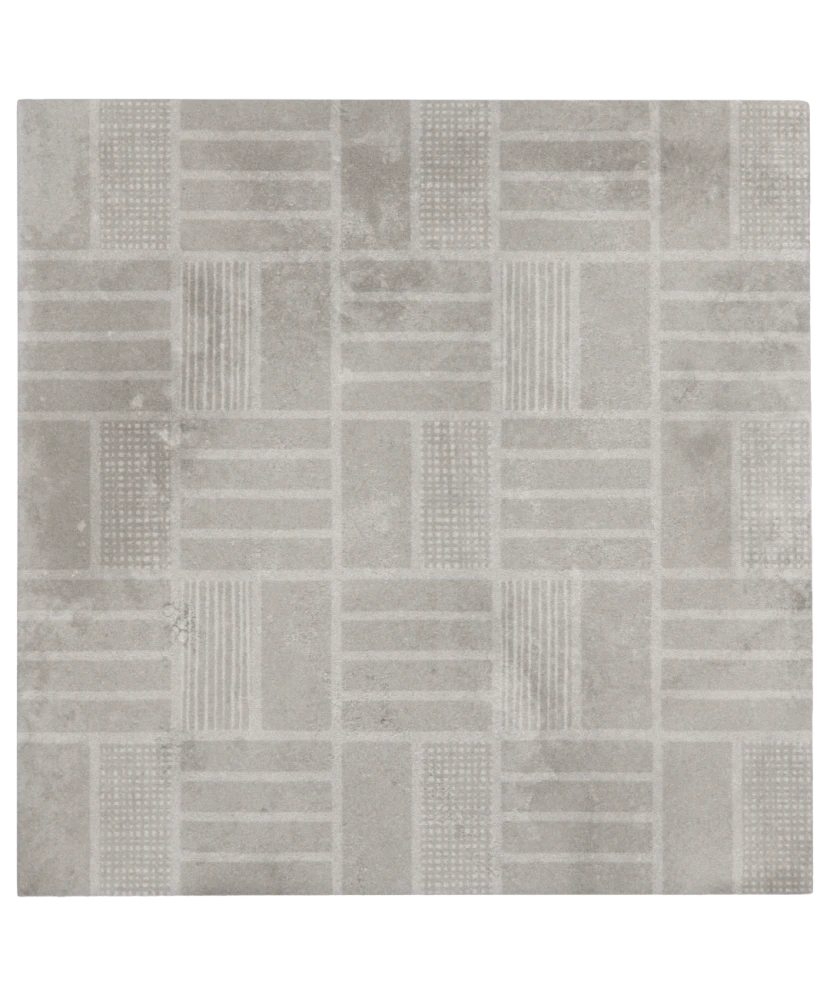 Carrelage Urban Handmade Silver 20x20 cm - détail du carreau 3