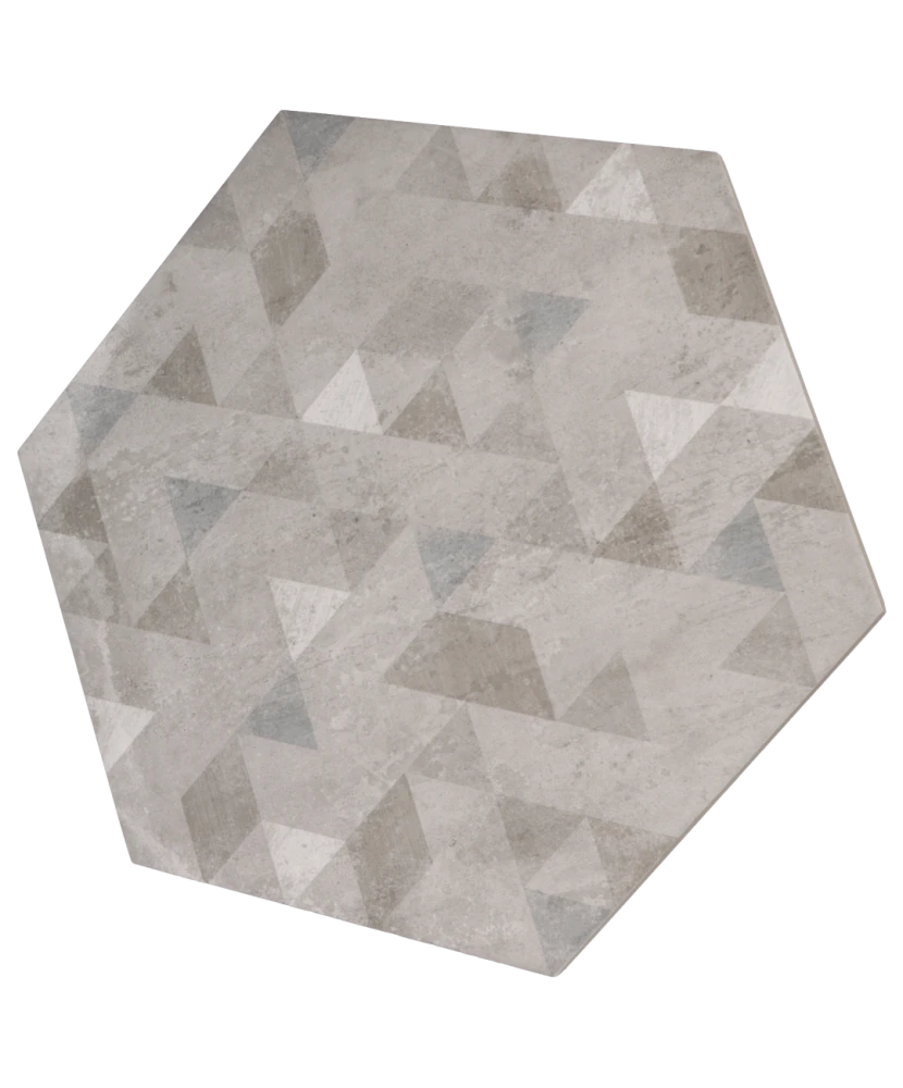 Carrelage Urban Hexagon Forest Natural 29,2x25,4 cm - détail du carreau