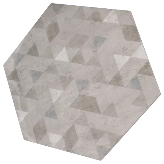 Carrelage Urban Hexagon Forest Natural 29,2x25,4 cm - détail du carreau