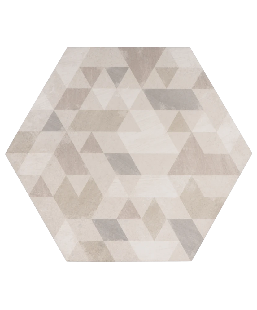 Carrelage Urban Hexagon Forest Natural 29,2x25,4 cm - détail du carreau 2