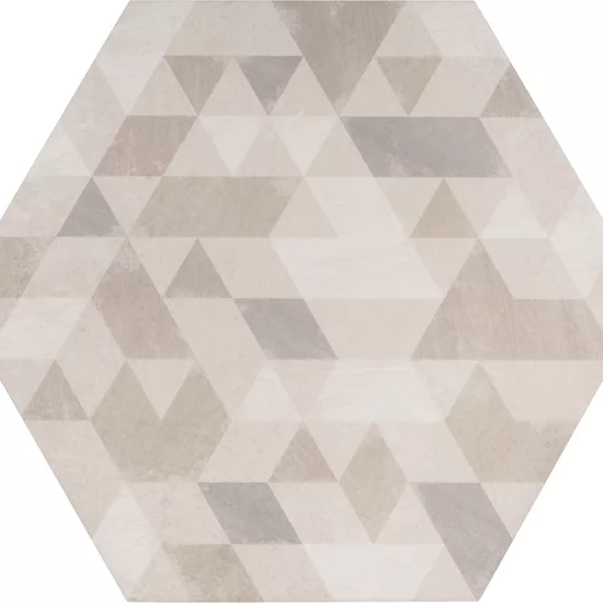Carrelage Urban Hexagon Forest Natural 29,2x25,4 cm - détail du carreau 2