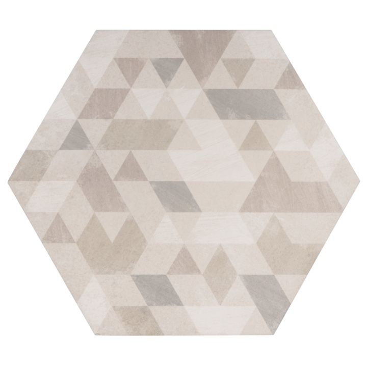 Urban Hexagon Forest Natural 29.2x25.4 cm - carrelage NAIS - image 2