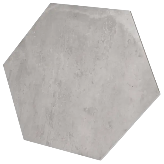 Carrelage Urban Hexagon Silver 29,2x25,4 cm - détail du carreau