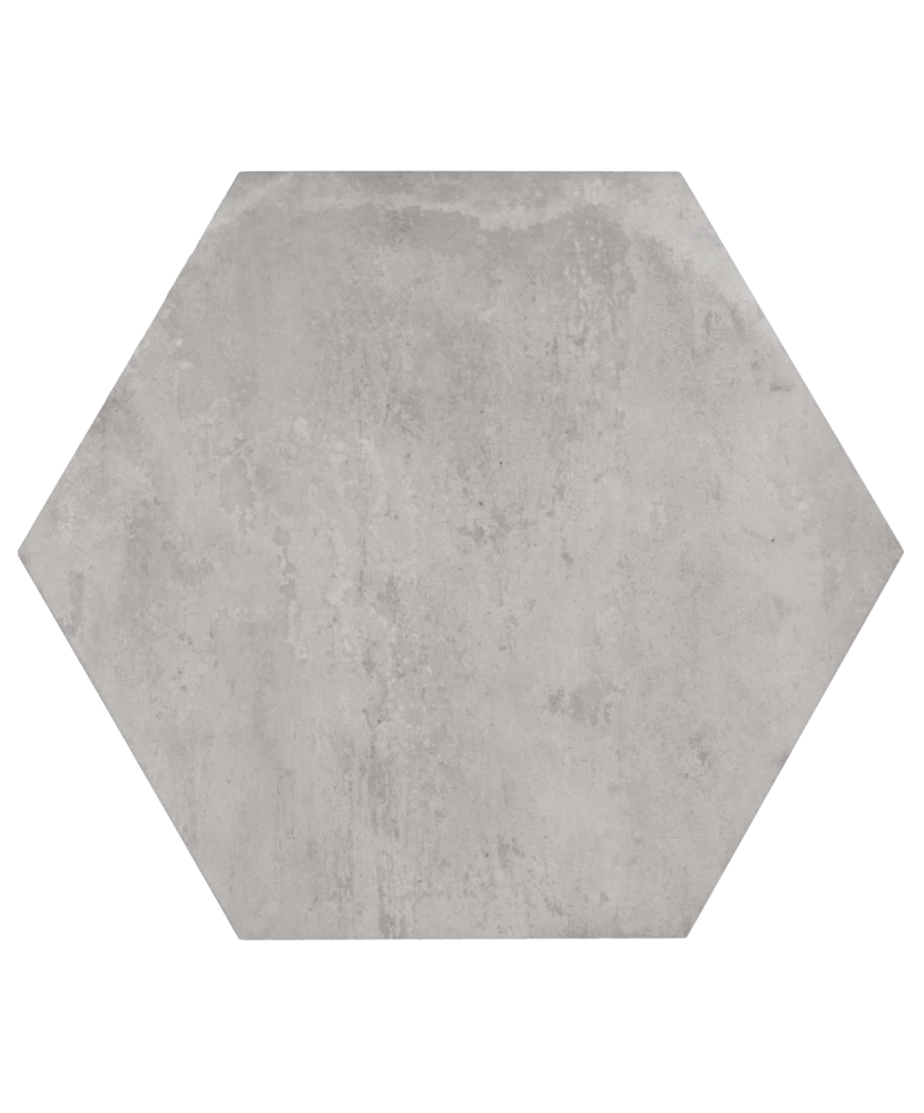 Carrelage Urban Hexagon Silver 29,2x25,4 cm - détail du carreau 2