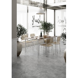 Urban Hexagon Silver 29.2x25.4 cm - carrelage NAIS - image 3