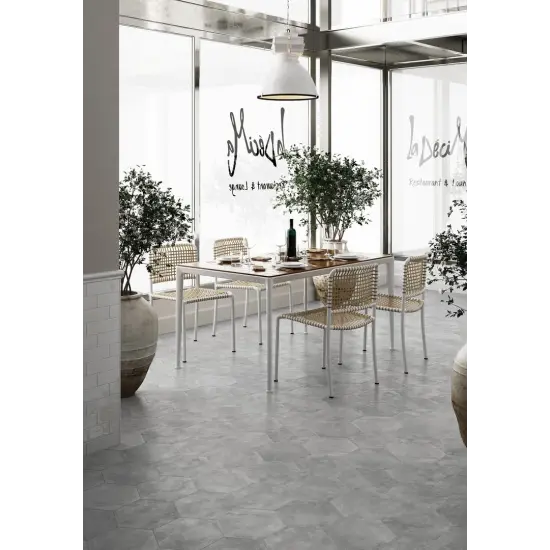 Urban Hexagon Silver 29.2x25.4 cm - carrelage NAIS - image 3