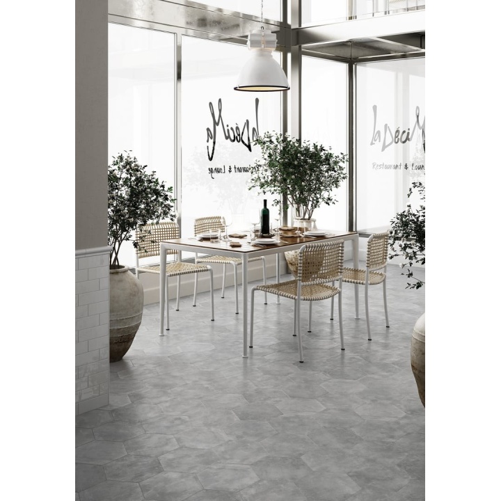 Urban Hexagon Silver 29.2x25.4 cm - carrelage NAIS - image 3