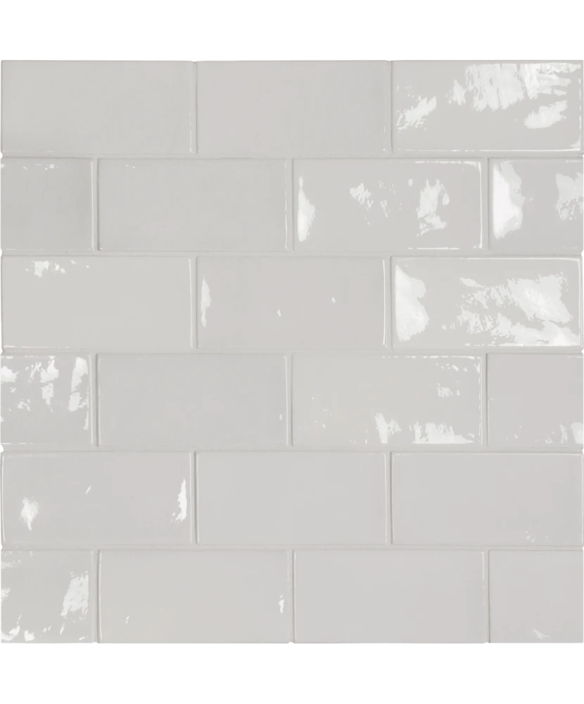 Carrelage Village White 6,5x13,2 cm - détail du carreau 2